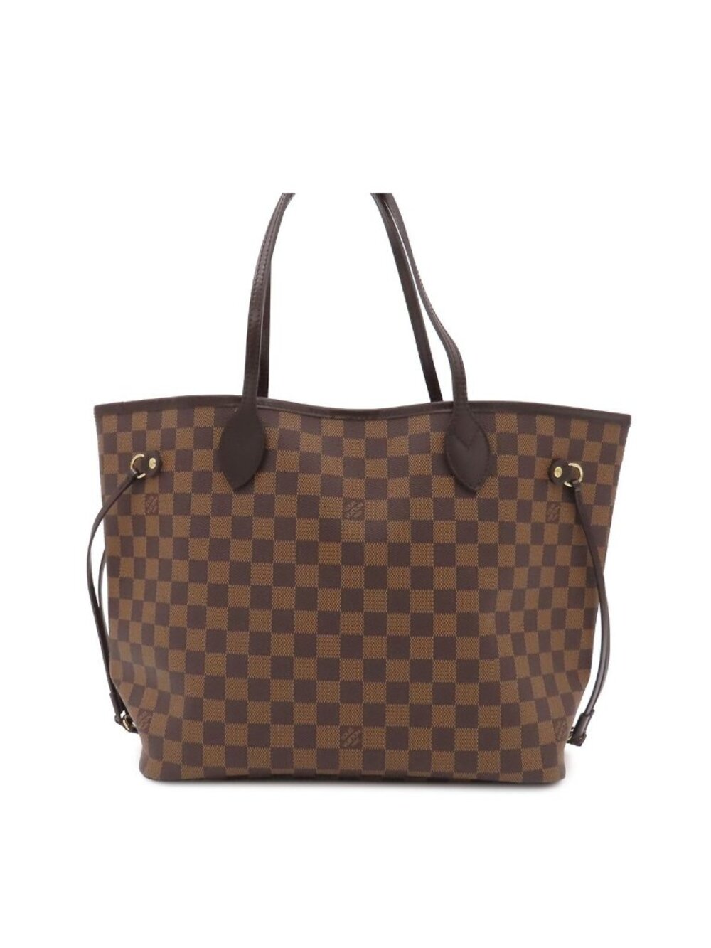 Louis Vuitton Neverfull MM Tote Bag Ebene Damier Canvas